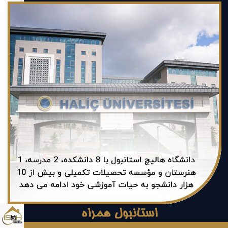 دانشکده های دانشگاه هالیچ استانبول